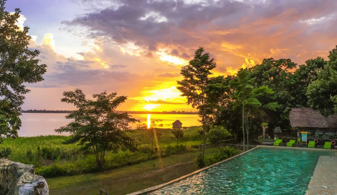 Atardecer en Hotel On Vacation Amazon.