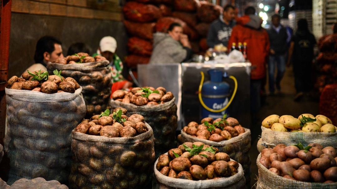 Productos de la plazas de mercado de Bogotá ofrecen productos a domicilio
