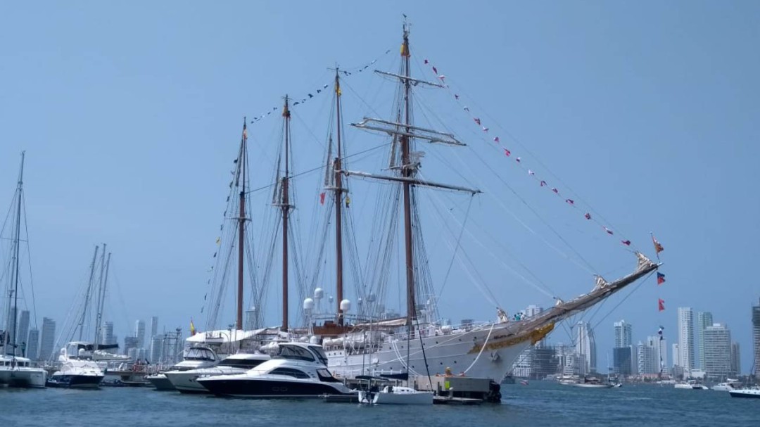 Buque Juan Sebastián Elcano estará hasta este miércoles en Cartagena