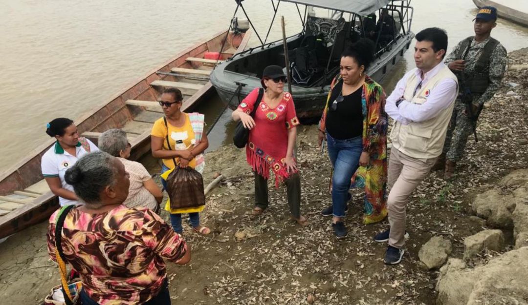 Río Cauca sur de Bolívar Hidroituango: Bajo caudal del Cauca genera afectaciones en zona rural de Achí, Bolívar
