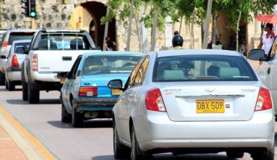 Matrículas vehículos Bolívar Cartagena: Bolívar acumula 860 matrículas de vehículos durante el 2019