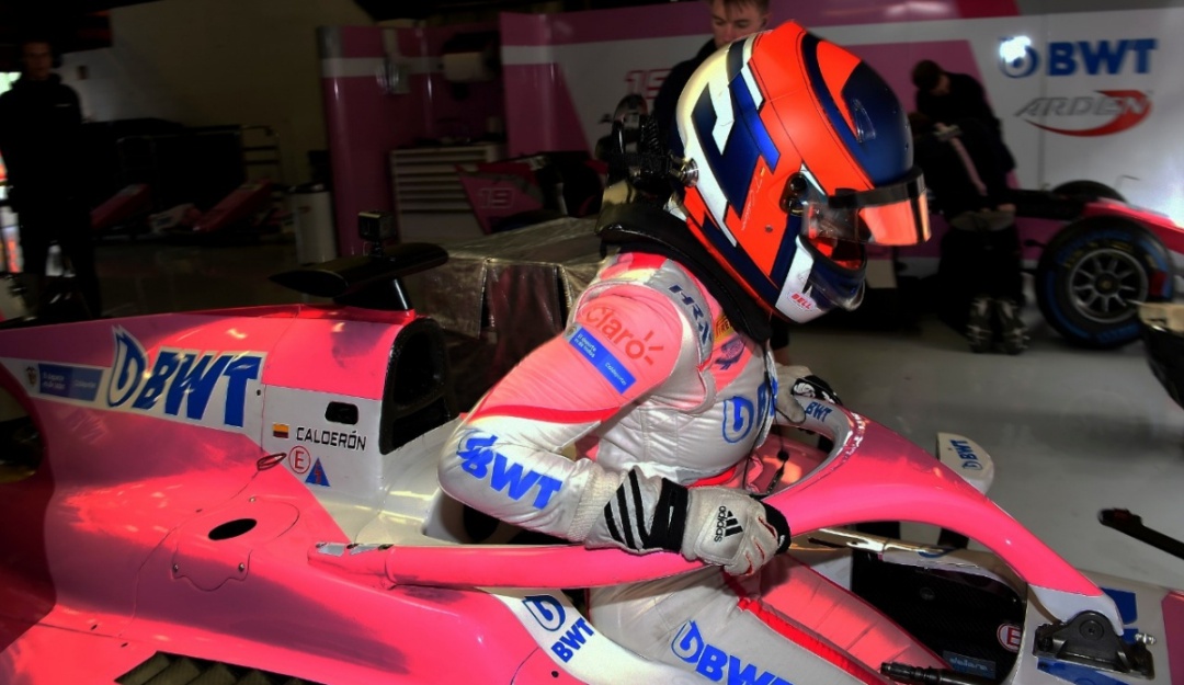 tatiana calderon: Tatiana Calderón inició las pruebas en la Fórmula 2
