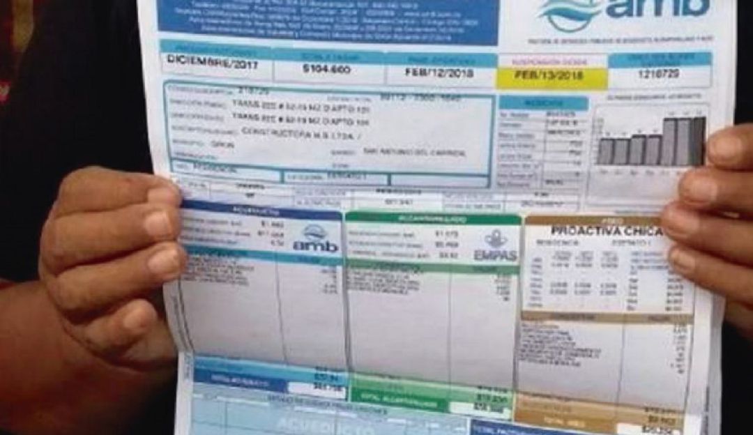 SERVICIOS PÚBLICOS BUCARAMANGA: Empas ya devolvió dinero en alcantarillado que cobró por error