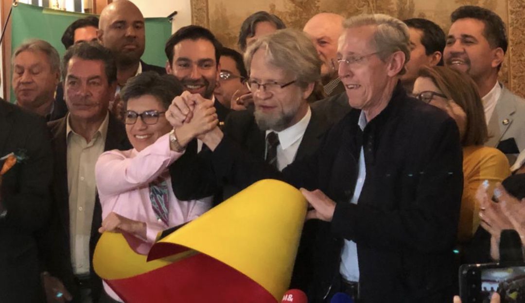 Alcaldía de Bogotá: Mockus será mentor de Navarro y Claudia en campaña a la alcaldía