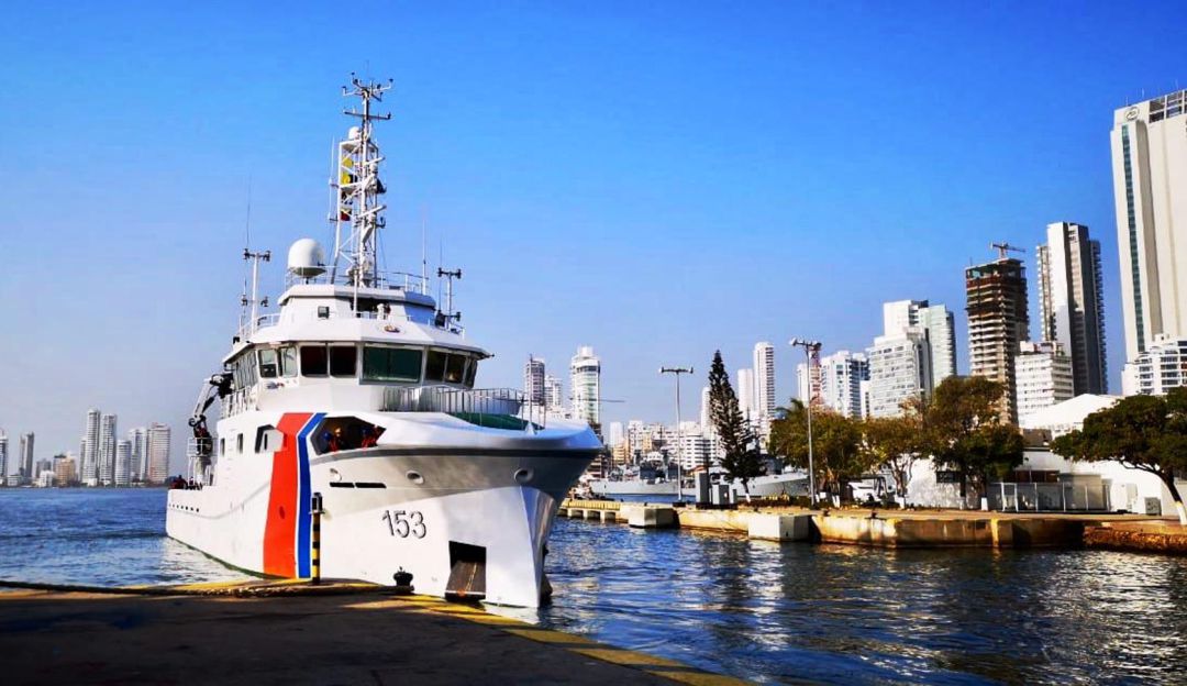ARC “Roncador”: Zarpó desde Cartagena en expedición el ARC “Roncador”