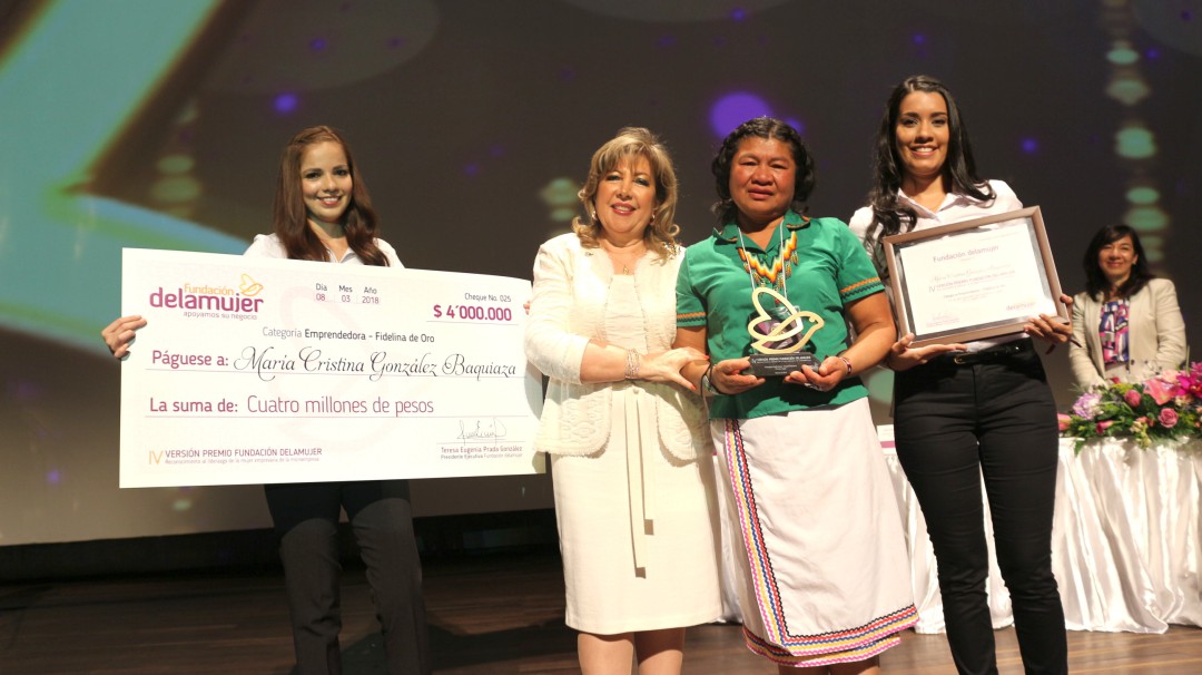 Premio Fundación delamujer reconocerá el liderazgo de la mujer colombiana