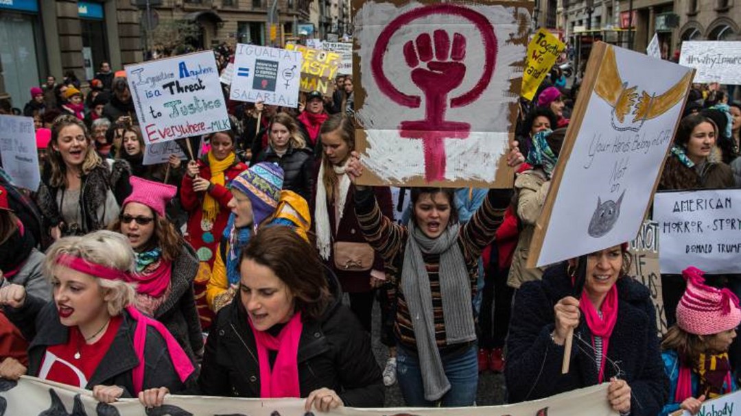 Mujeres se toman las calles para reivindicar sus derechos este 8-M