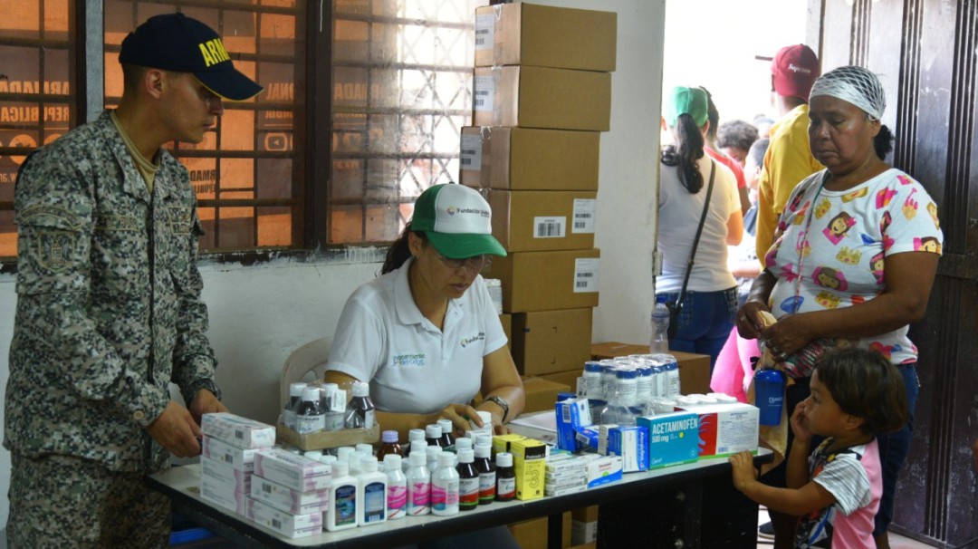 Jornada de bienestar para la comunidad de Puerto Badel, Bolívar