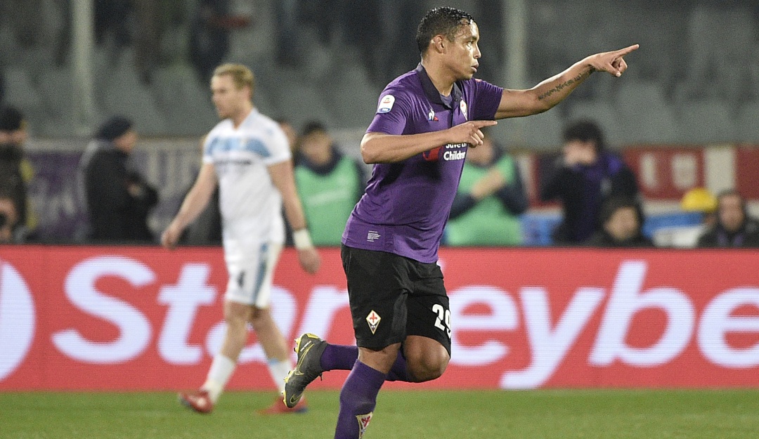 Luis Fernando Muriel gol Fiorentina Lazio: Luis Fernando Muriel salvó un punto para la Fiorentina