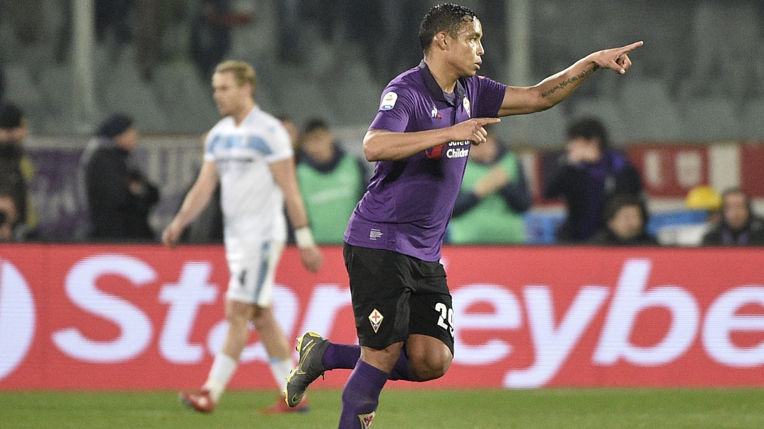 Muriel salvó un punto para la Fiorentina