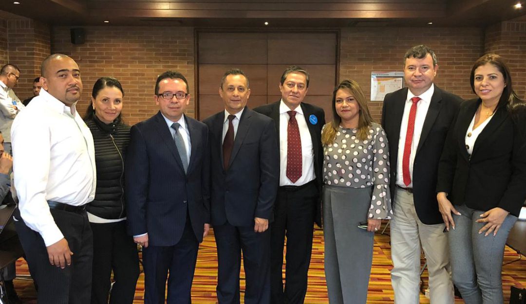 Representantes de las EPS receptoras y de la EPS Comfacor.