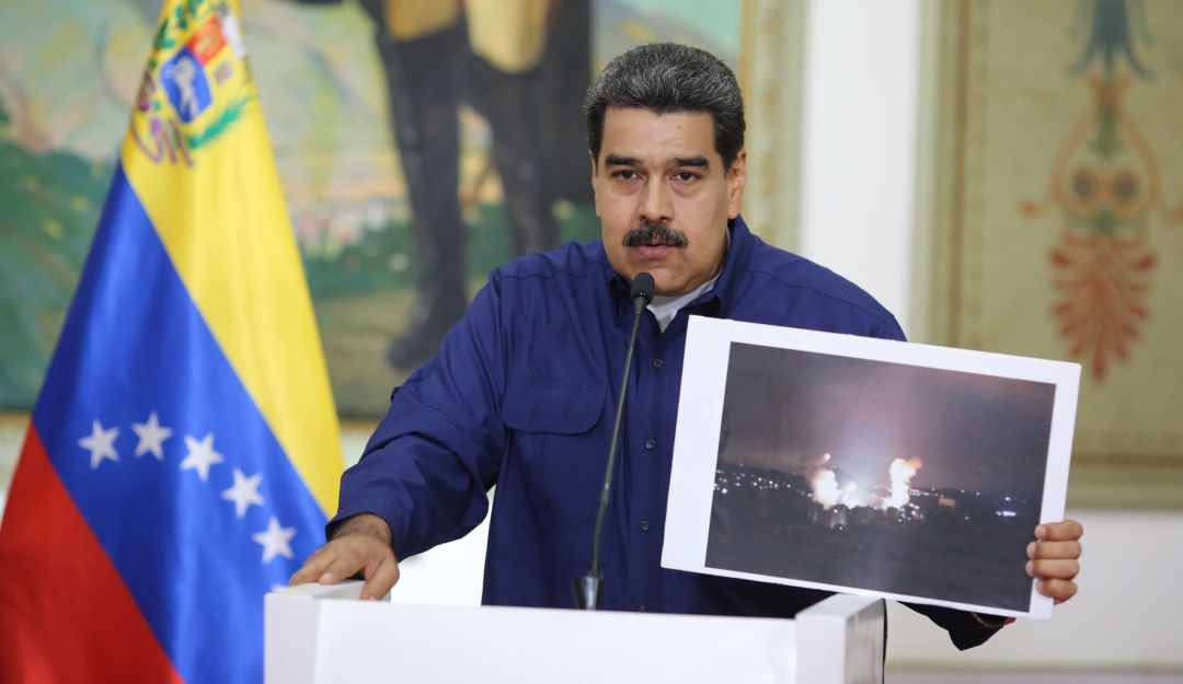 Maduro admite crisis energética y dice que se resolverá en "próximos días"