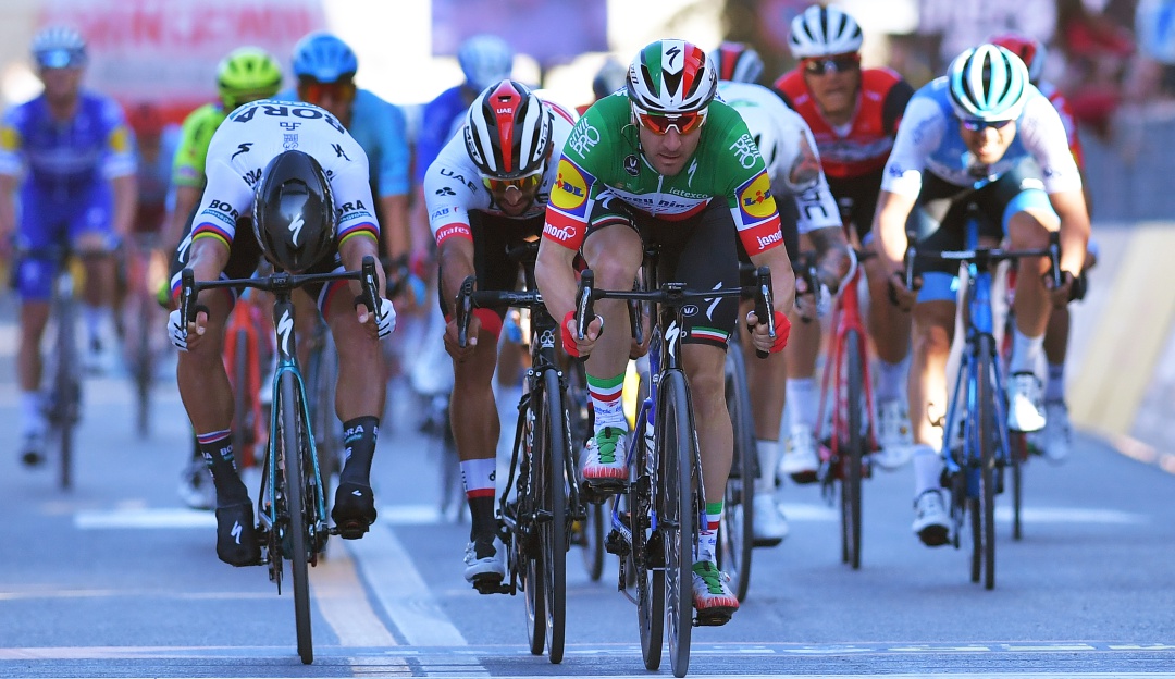 Ciclismo: Viviani ganó y Gaviria fue tercero en la III Etapa de la Tirreno Adriático