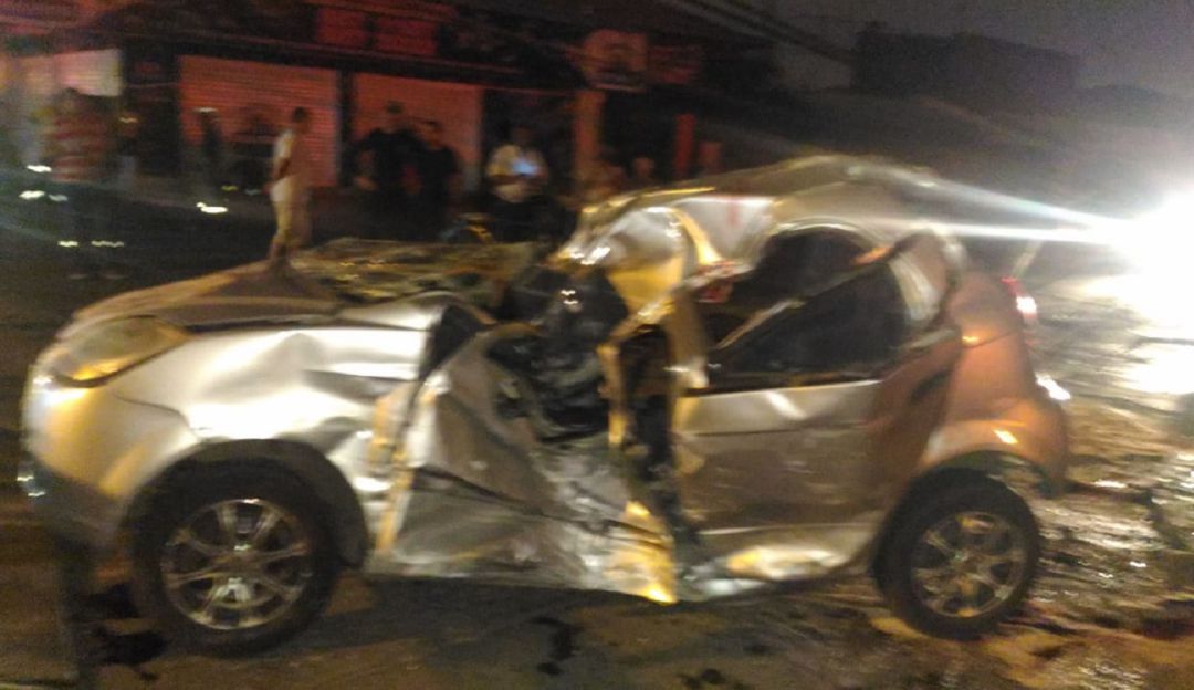 Accidente Alameda: Dos muertos cuatro heridos deja choque de dos vehículos en Cali
