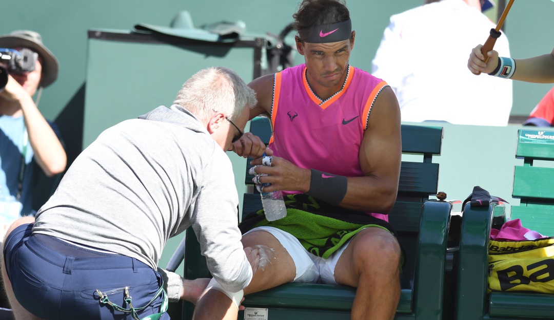 Retiro Rafael Nadal Roger Federer Indian Wells: Cancelado el 'Federer-Nadal' por lesión en una rodilla del español