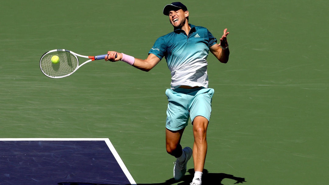 Thiem venció a Raonic y disputará la final ante Federer