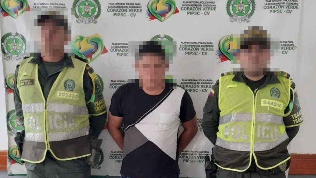 Capturan a hombre que viajaba con varios gramos de bazuco en Bolívar