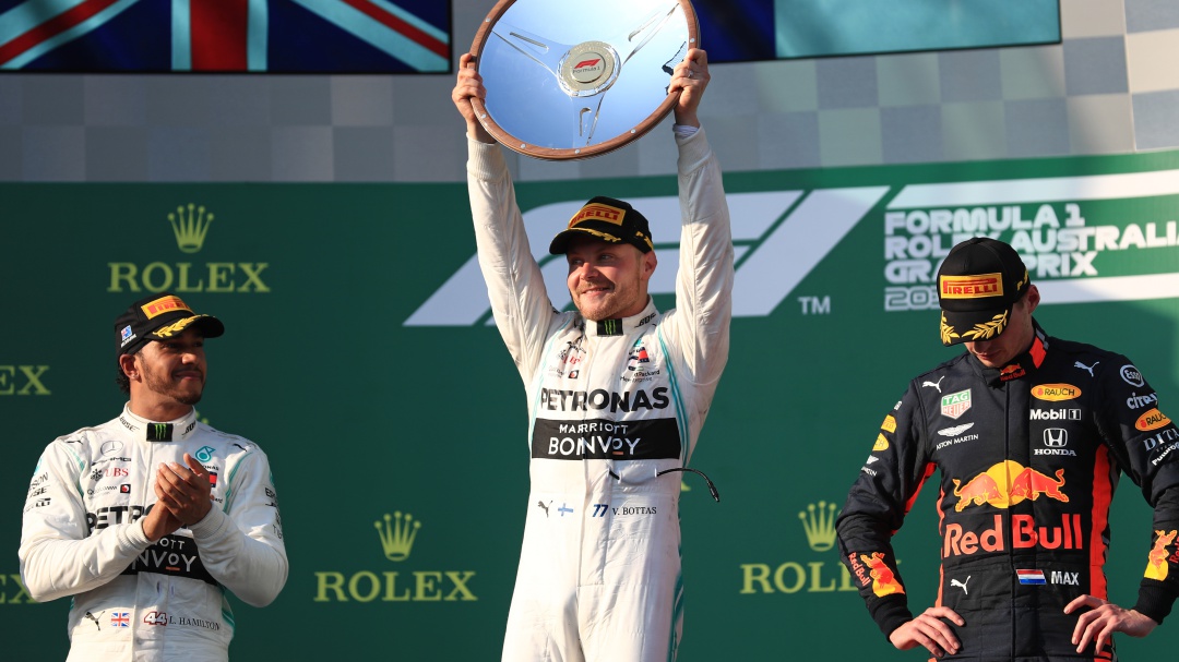 Valtteri Bottas ganó en Australia y es el primer líder de la Fórmula 1 2019
