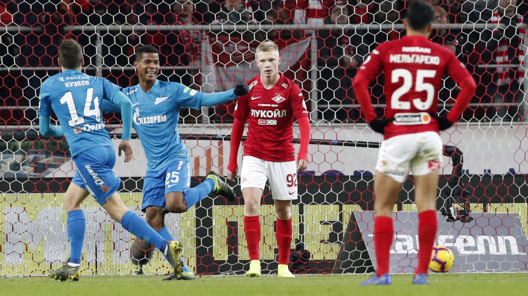 Wilmar Barrios marcó su primer gol en el fútbol ruso