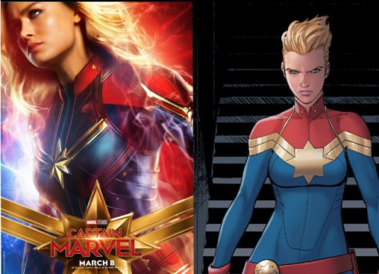 Capitana Marvel: Las comparaciones más fuertes entre el cómic y la cinta de Capitana Marvel Capitana Marvel: Las comparaciones más fuertes entre el cómic y la cinta de Capitana Marvel