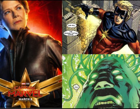 Capitana Marvel: Las comparaciones más fuertes entre el cómic y la cinta de Capitana Marvel Capitana Marvel: Las comparaciones más fuertes entre el cómic y la cinta de Capitana Marvel