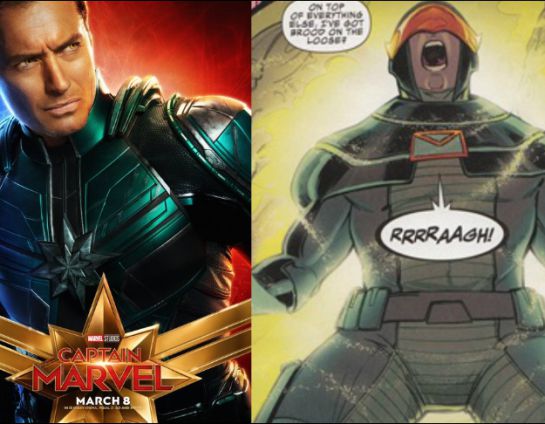 Capitana Marvel: Las comparaciones más fuertes entre el cómic y la cinta de Capitana Marvel Capitana Marvel: Las comparaciones más fuertes entre el cómic y la cinta de Capitana Marvel