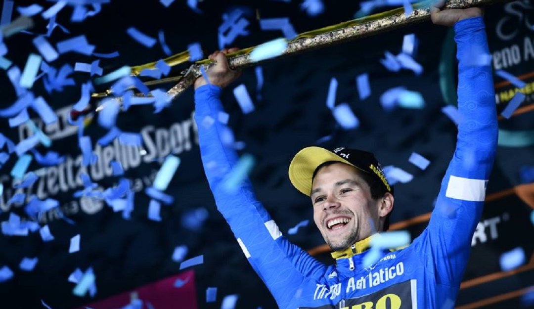 Primoz Roglic campeón Tirreno-Adriático: Primoz Roglic ganó la Tirreno-Adriático por un segundo