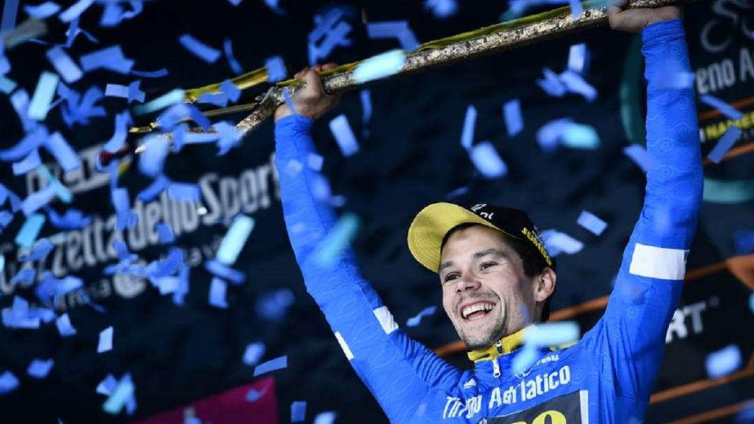 Primoz Roglic ganó la Tirreno-Adriático por un segundo