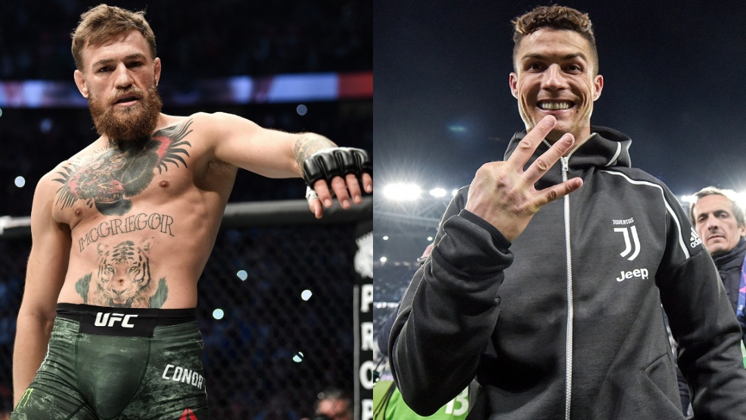 El luchador Conor McGregor elogió a Cristiano Ronaldo