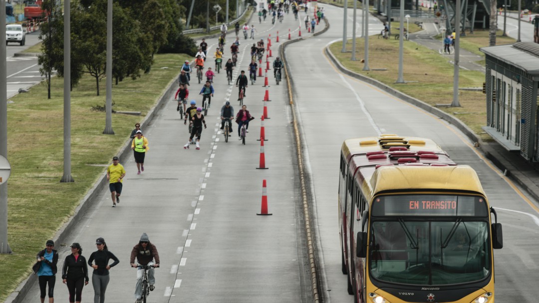 La ciclovía en Bogotá tendrá 144 kilómetros antes de finalizar el año