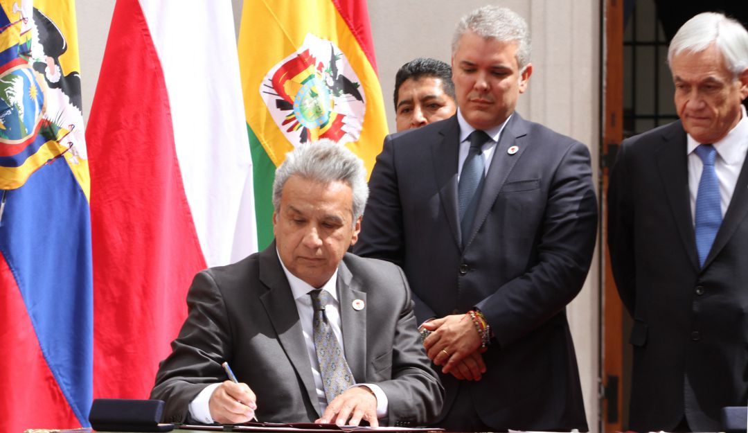 Lenín Moreno sobre Venezuela: Ecuador: Maduro está entregando miles de dólares para desestabilizar países