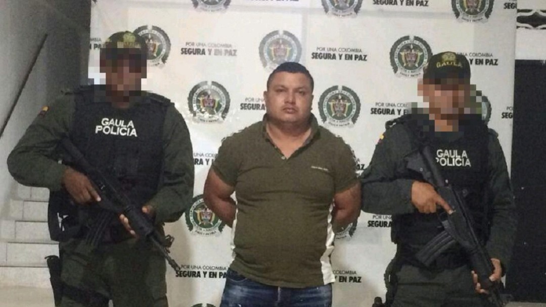 Cae supuesto cabecilla de del clan del golfo en la Mojana sucreña