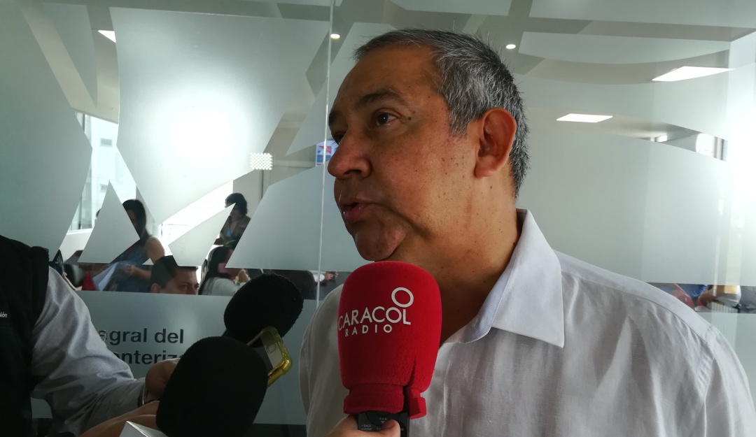 Juan Agustín Ramírez gerente del Hospital Erasmo Meoz