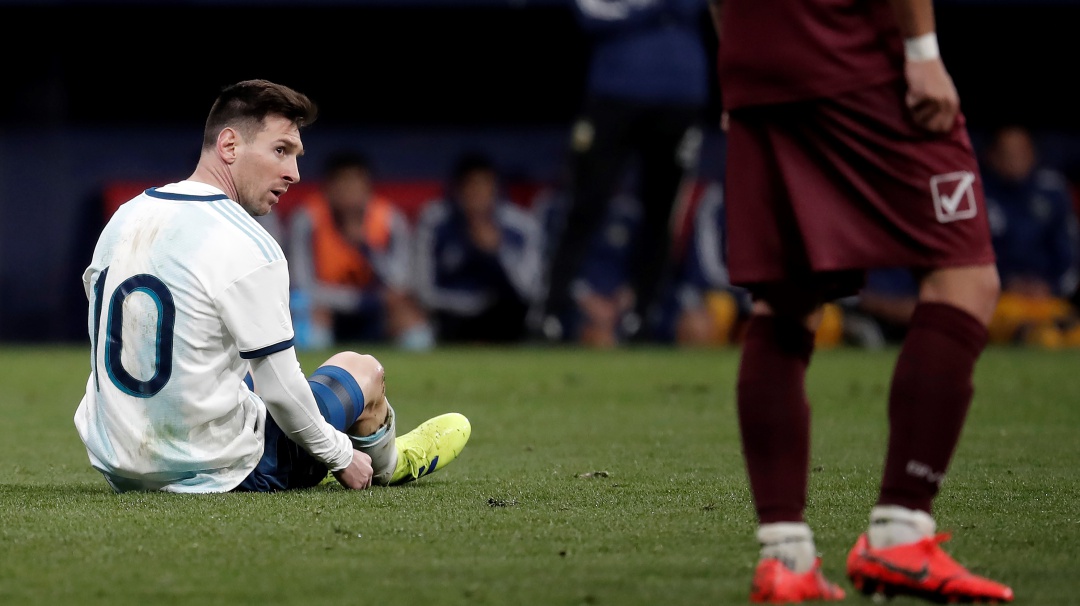 Messi es baja de Argentina para Marruecos