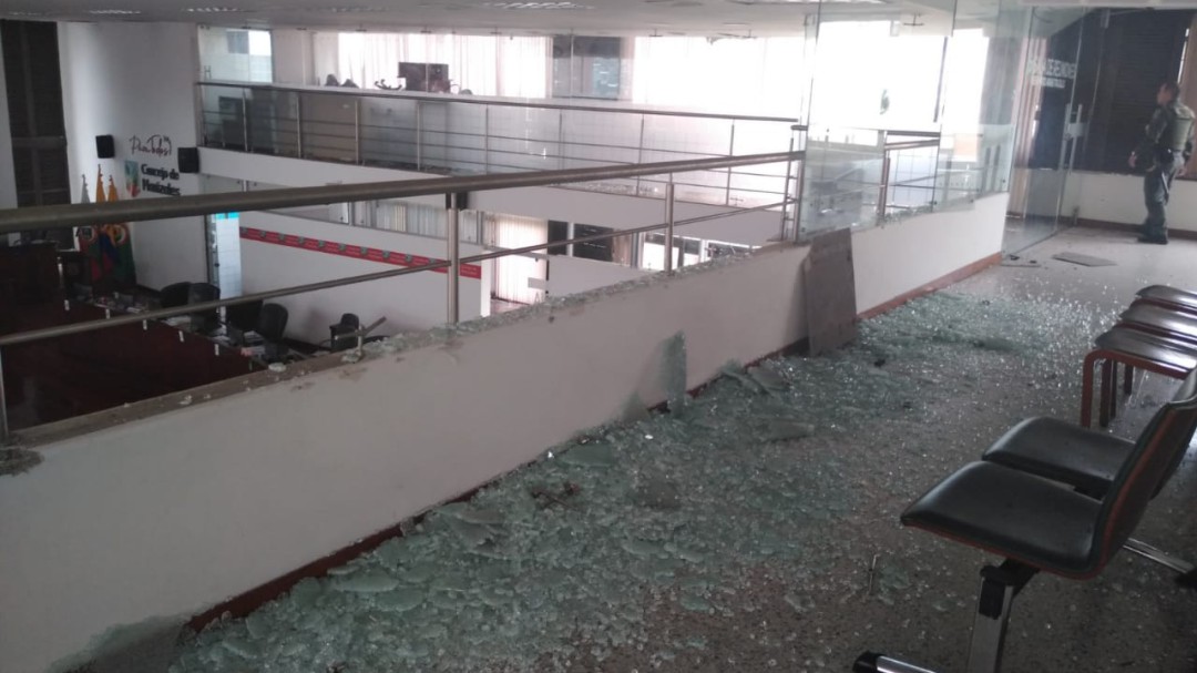 Sismo afecta el edificio del Concejo de Manizales
