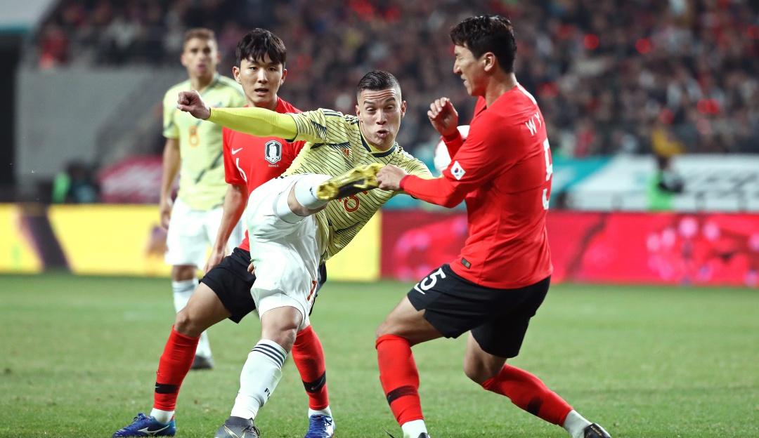 Colombia Corea del Sur: Colombia cayó ante Corea del Sur en partido amistoso