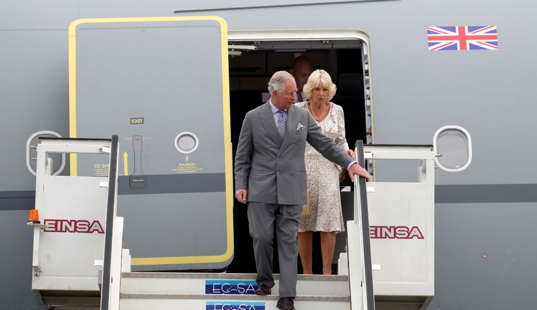 El príncipe de Gales y su esposa Camilla, duquesa de Cornualles