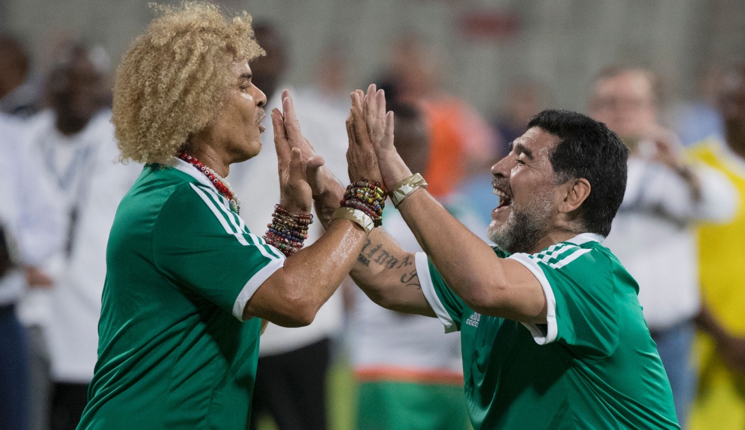 Maradona Carlos Valderrama rivales: Maradona destacó al 'Pibe' como uno de los grandes rivales de su época