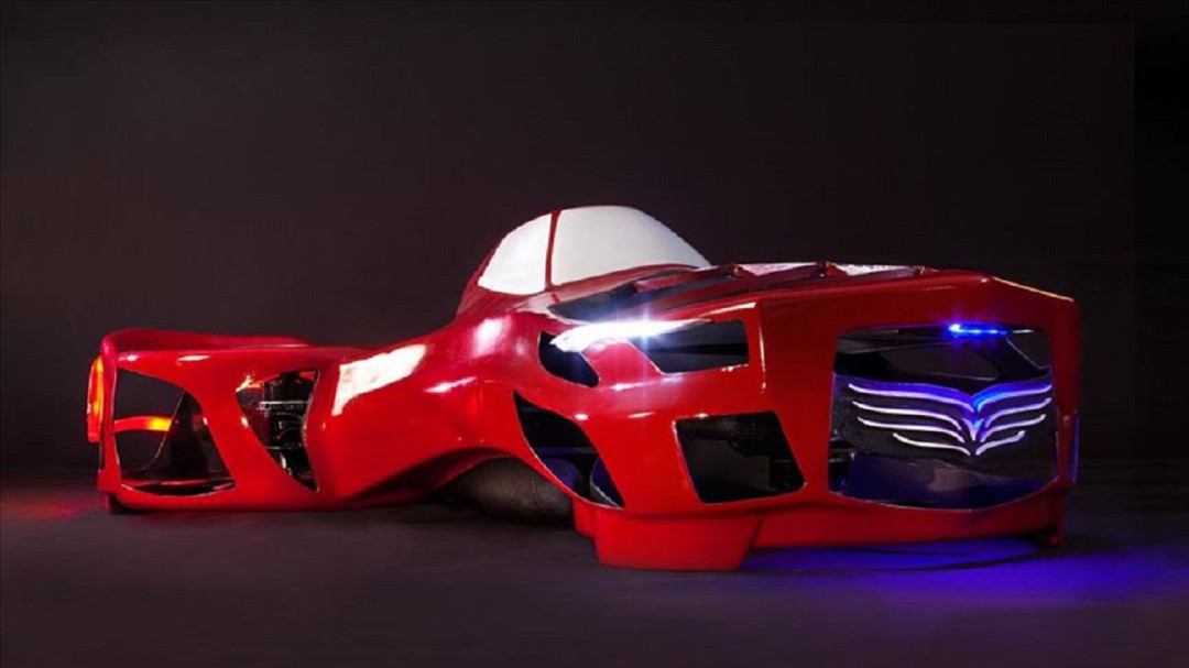 El carro volador 'Made in Colombia'