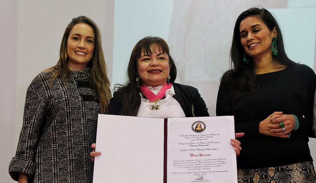 Docente Universidad Tecnológica de Bolívar Rosa Acevedo: Congreso galardona a docente de la Universidad Tecnológica de Bolívar
