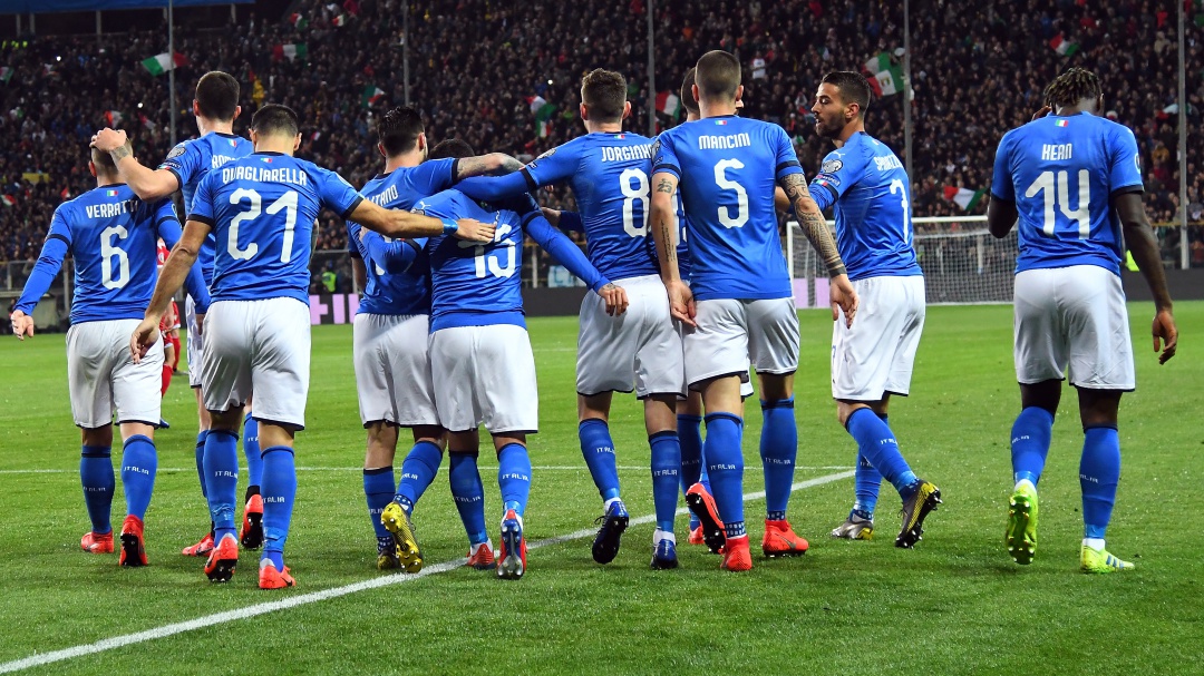 Italia y España ganaron en las Eliminatorias a la Euro 2020
