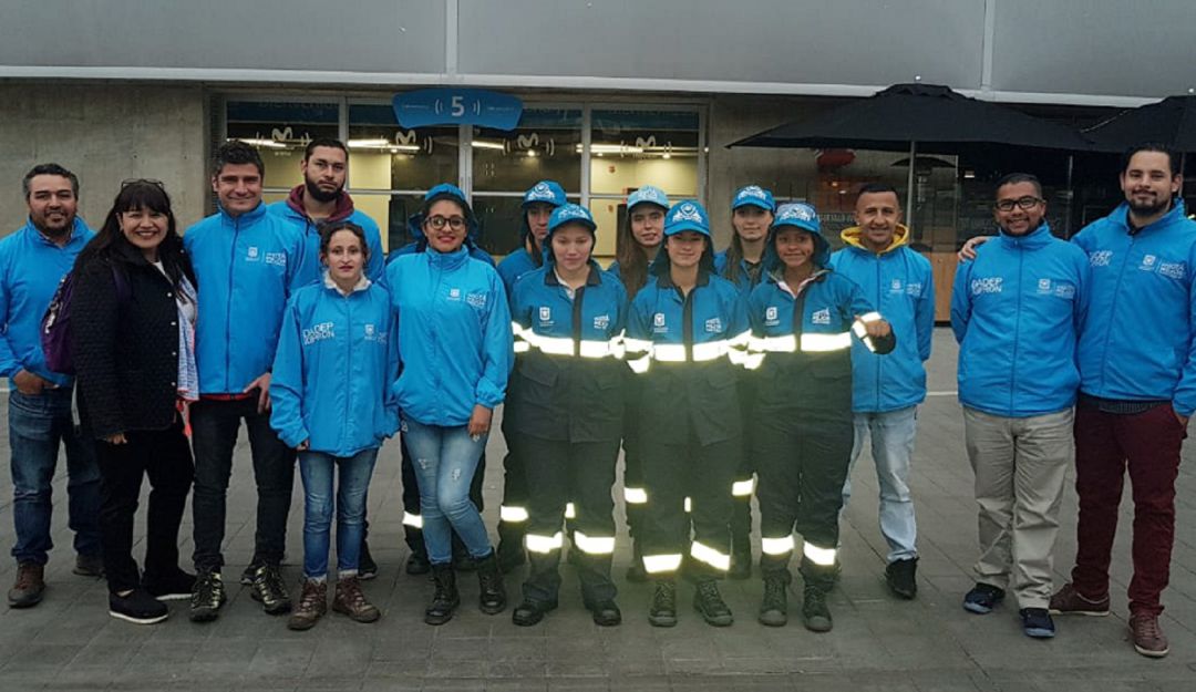 En los zapatos de un guardián del espacio público en Bogotá