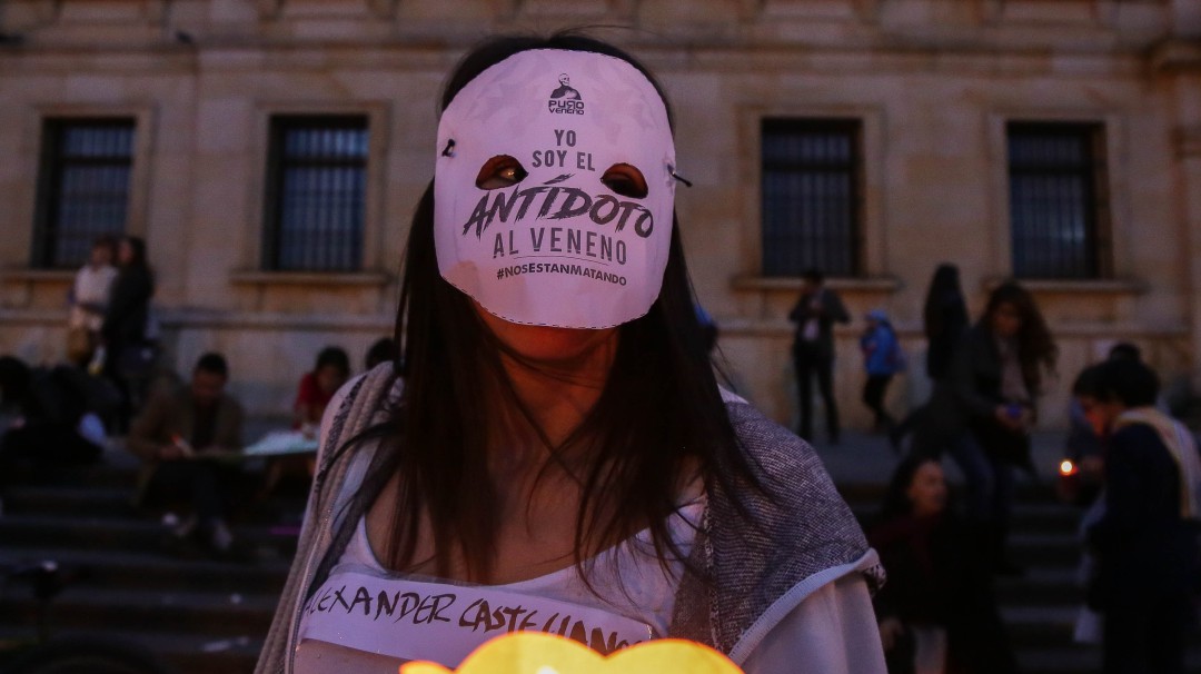 Marcha París - La Haya en protesta por asesinatos de activistas en Colombia