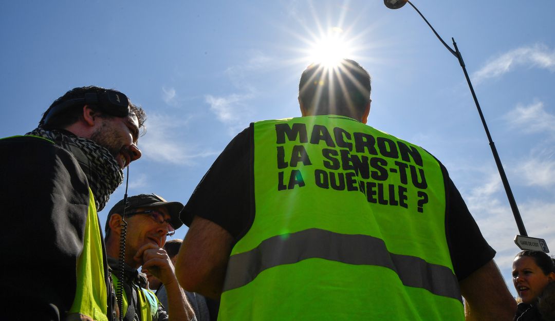 Los "chalecos amarillos" vuelven a las calles de Francia