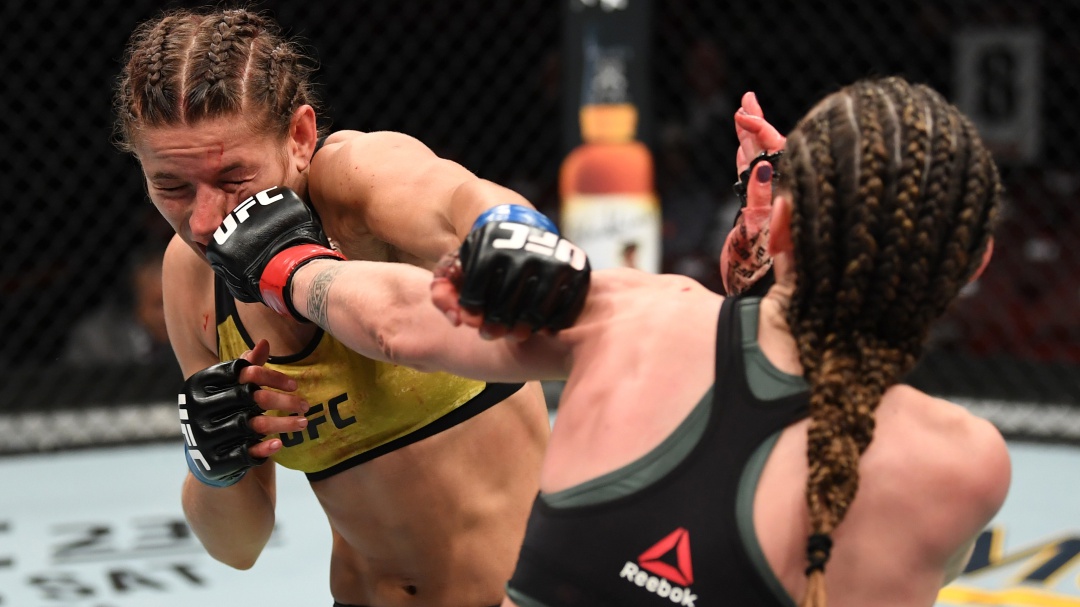 La peleadora colombiana Sabina Mazo debutó en UFC