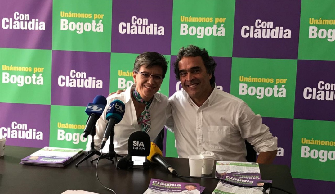 candidatura de Claudia López: Sergio Fajardo anunció respaldo a candidatura de Claudia López en Bogotá