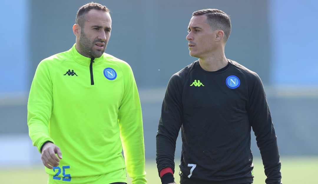 Selección Colombia: David Ospina volvió a entrenarse con el Napoli