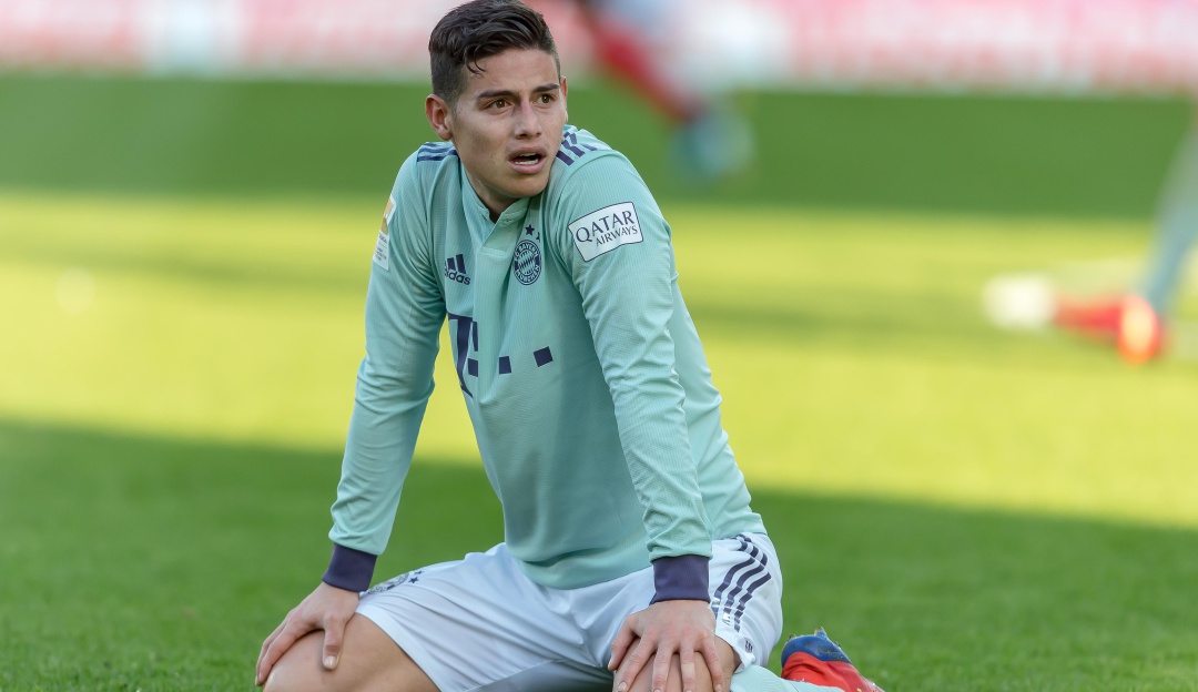 Kovac lesión James Rodríguez: Niko Kovac confirmó molestia muscular de James