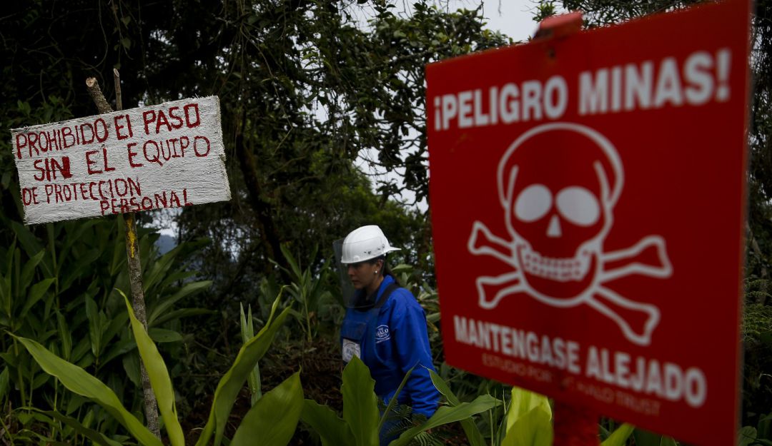 Victima de minas antipersonal: Soldado resulta víctima por mina antipersonal en Fortul, Arauca
