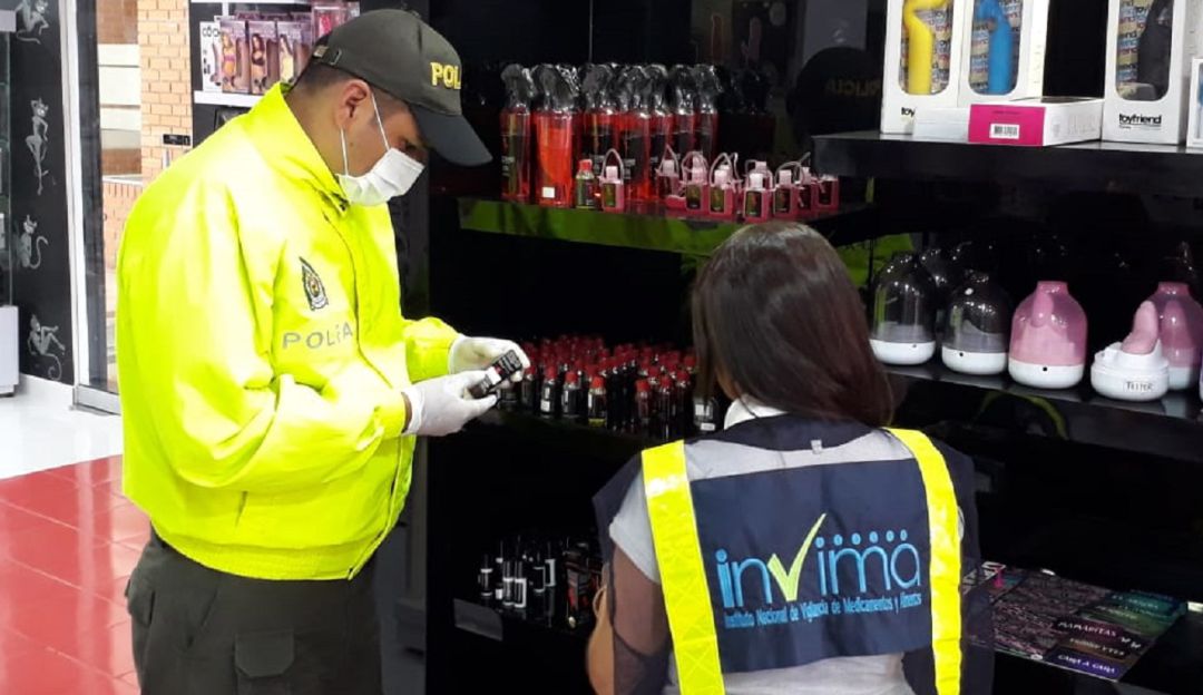 Invima: Incautan miles de potenciadores sexuales ilegales en Cali